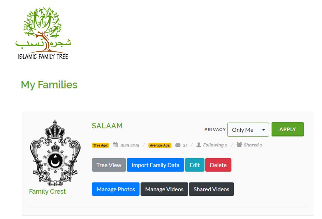 Import Personal Ancestral File And GEDCOM File | islamic family tree